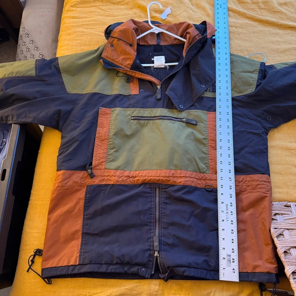 The North Face Vintage‎ Colorblock Ski Jacket Men's Rage Ultrex Expedition Sz L